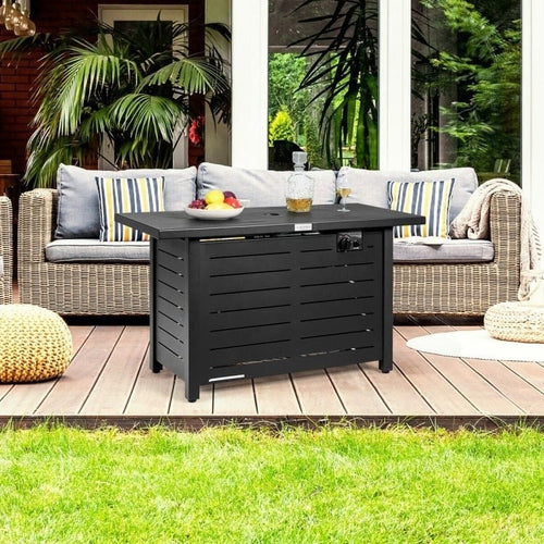 Velora 60,000 BTU Brown Propane Fire Pit Table — product image