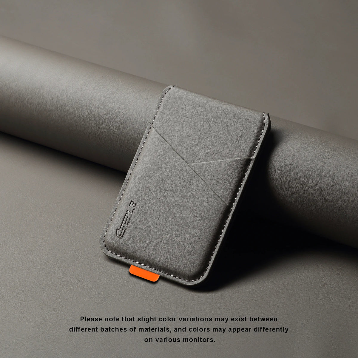 Velora Premium PU Leather Magnetic Phone Card Holder, RFID Anti-Skimming Wallet Compatible with Magnetic Wireless Charging Smartphones