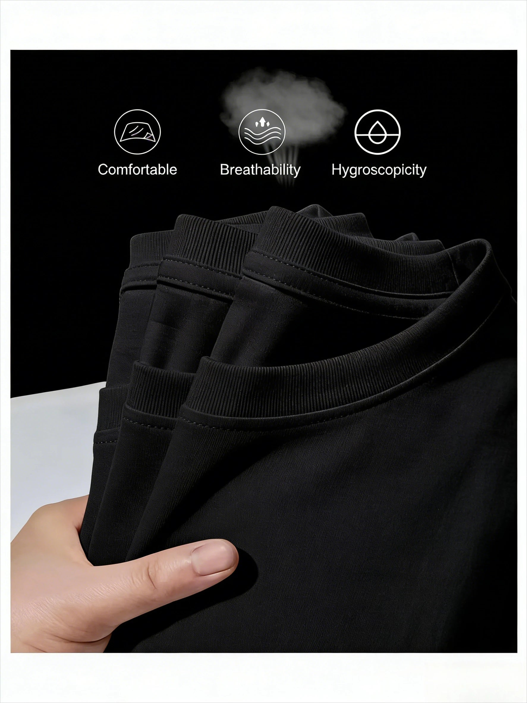 2026 Spring Bestseller Summer American  Pure Cotton T-shirt with Round Neck, High-quality Luxury, Best-selling and Trendy Style