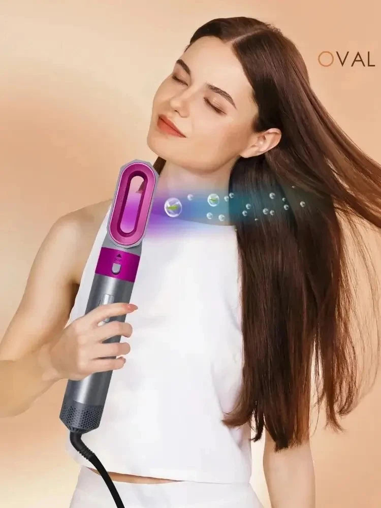 Velora 5 In 1 Multi Styler New Design Hair Dryer for Hair 5 in 1 Styler with Curling Barrel Hot Air Brush Styling Tool MultiStyler
