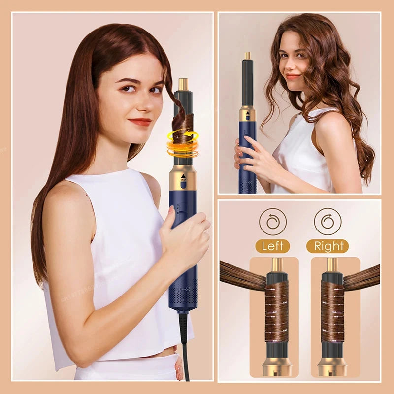 Velora 5 In 1 Multi Styler New Design Hair Dryer for Hair 5 in 1 Styler with Curling Barrel Hot Air Brush Styling Tool MultiStyler