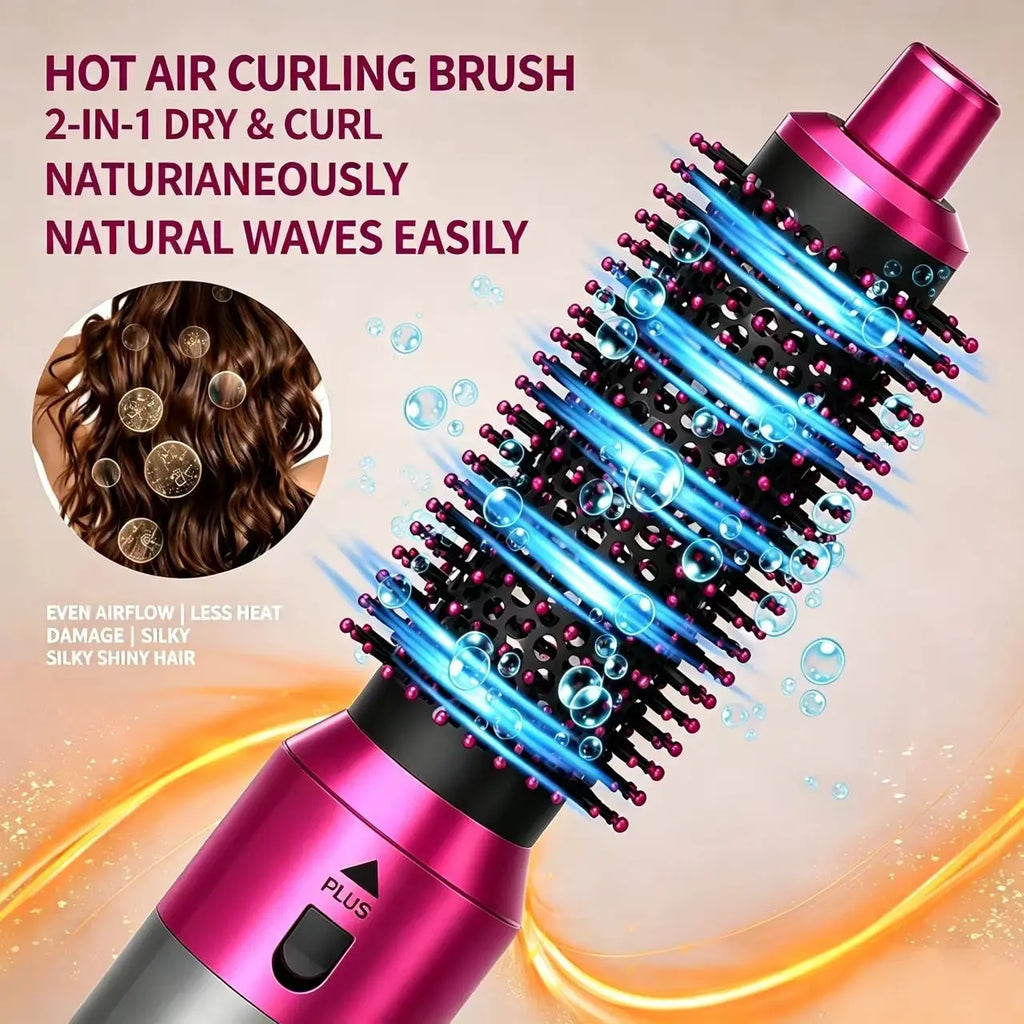 Velora 5 In 1 Multi Styler New Design Hair Dryer for Hair 5 in 1 Styler with Curling Barrel Hot Air Brush Styling Tool MultiStyler